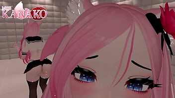 Menina do anime siririca