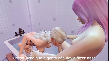 Comi minha namorada e a amiga trans