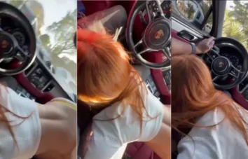Os vídeos da Duda Monet fazendo boquete dentro da Porsche são de deixar qualquer um de queixo caído!