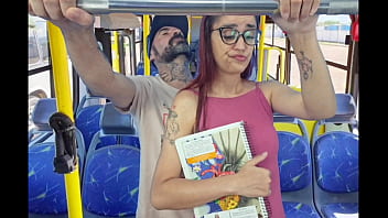 Vídeo da menina no ônibus 5x1 em cascavel