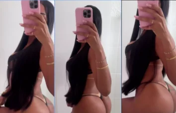 Ana Paula Oliveira, uma mulata deliciosa e cheia de malícia, se mostrando com toda a sua ousadia