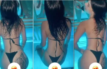 Vídeos da Raissa Avanzo novinha dançando de calcinha com rebolado na bunda