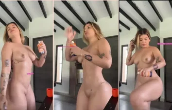 Isaramirezoficial fazendo um vídeo pelada