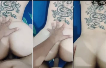 Mile Paladino é uma modelo com tatuagem nas costas que posta conteúdo provocante na internet