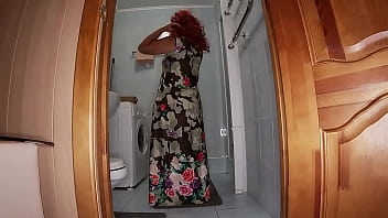 Pinto na bunda no banho
