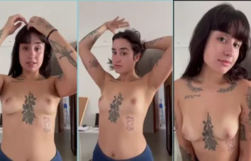 Dá uma olhada na famosa Martina Olvr exibindo os peitões!