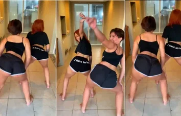 Influencer Lara Silva posta vídeos de graça com a amiga dançando e mexendo o popozão