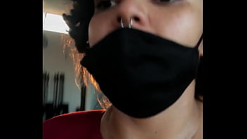 Irmã gostosa com roupa de academia