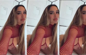Debbie Ayoub em um clipe irresistível de calcinha vermelha!