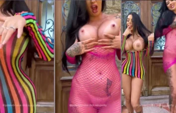 Jaiane Limma e Polly exibindo seus peitão turbinados sem roupa