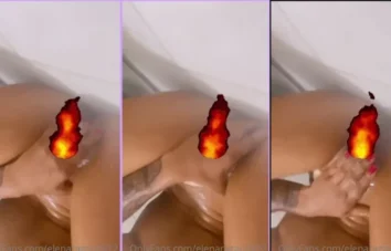 Elena Aragão, a gata cheia de atitude, se entregando a um momento de prazer gostoso!