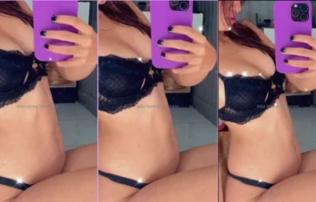 Nilzi arrasa em um vídeo cheio de sensualidade, só de calcinha e sutiã!