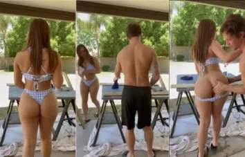 Aí que tá, a Allison Parker apareceu na internet dando umas alfinetadas no jardineiro e rolou até dedada na xoxota!
