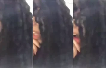 Mirian Gabriela acionou a câmera sem querer enquanto estava na hora H