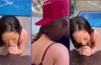 Jefão Negão bem pauzudo está enchendo a boquinha da novinha deliciosa de pirocada