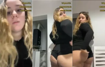 Olha só a gordinha deliciosa tirando o shorts!