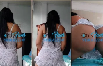 Yesika22247 se posicionando de quatro e exibindo seu rabão gigantesco